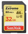 SanDisk SDHC 32GB Extreme 400x (60MB/s) UHS-I U3 class 10