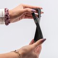 Silicone Zephyr Mag Cover kompatybilny z MagSafe do IPHONE 16 czarny