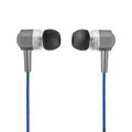 Słuchawki douszne Forever SE-120 niebiesko-czarne z mikforonem