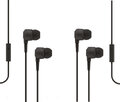 Słuchawki douszne TTEC J10 z mikrofonem czarne (2 sztuki)