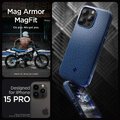 Etui Spigen MAG ARMOR (MagSafe) do IPhone 15 PRO granatowe