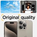 SPIGEN osłona aparatu OPTIK.TR ”EZ FIT” 2-pack do IPHONE 14 Pro / Pro Max / 15 Pro / Pro Max natural titanium