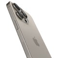 SPIGEN osłona aparatu OPTIK.TR ”EZ FIT” 2-pack do IPHONE 14 Pro / Pro Max / 15 Pro / Pro Max natural titanium