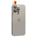 SPIGEN osłona aparatu OPTIK.TR ”EZ FIT” 2-pack do IPHONE 14 Pro / Pro Max / 15 Pro / Pro Max natural titanium