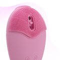 Szczoteczka soniczna do pielęgnacji twarzy Humanas Aura Foam - różowa
