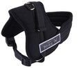 Szelki dla psa bezuciskowe odblaskowe mocne XXL 90-120cm Senior Dog czarne
