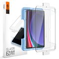 SZKŁO HARTOWANE SPIGEN GLAS.TR ”EZ FIT” GALAXY TAB S9+ PLUS 12.4 X810 / X816B CLEAR