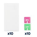 Szkło hartowane 2,5D do iPhone 12 / 12 Pro 6,1" 10w1
