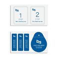 Szko hartowane Blue Star 5D - do Samsung A55 5G (full glue/case friendly) - czarny