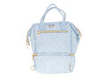 Plecak torba organizer mamy na akcesoria dla niemowląt błękitny