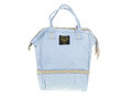 Plecak torba organizer mamy na akcesoria dla niemowląt błękitny