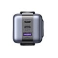 Ugreen Nexode RG Robot GaN CD361 25685B 65W szybka ładowarka sieciowa z 2 gniazdami USB-C PD oraz USB