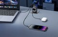 Ugreen Nexode RG Robot GaN CD361 25685B 65W szybka ładowarka sieciowa z 2 gniazdami USB-C PD oraz USB
