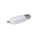 Forever czytnik kart microSD i SD USB + microUSB biały OTG
