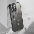 Vmax nakładka Electroplating Mag TPU do iPhone 15 Plus 6,7" czarna