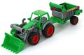 WADER 8718 Traktor-ładowarka z naczepą Farmer-technik