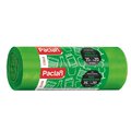 Worek do segregacji szkła Paclan 35l 20 szt zielony