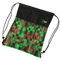 Worek na buty obuwie wf dla dzieci Pixel Cubes