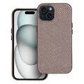 Woven Mag Cover kompatybilne z MagSafe do IPHONE 15 jasny brzowy