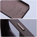 Woven Mag Cover kompatybilne z MagSafe do IPHONE 15 PRO MAX jasny brzowy