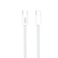 XO kabel NB-Q260A PD USB-C - USB-C 1m biały 60W