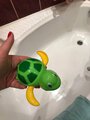 Zabawki do kąpieli pływające żółwie nakręcane zielony, niebieski