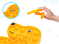 Zabawka antystresowa Push Bubble Pop pies pomarańczowy