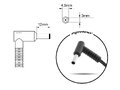 Zasilacz Movano 19v 6.3a (4.5x3.0 pin) Asus N501, N501J, N501JW