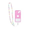 Zawieszka PIXIE do telefonu / długość sznura 68cm (34cm w pętli) / na szyję - serca