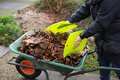 Zbieracz z uchwytami do liści, trawy, śmieci ogrodowych 30x37cm 1 para 