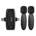 Zestaw do bezprzewodowej transmisji dźwięku Ulanzi V6 - USB-C + Lightning