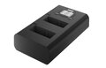 Zestaw ładowarka dwukanałowa Newell DL-USB-C i akumulator AABAT-001 do GoPro 5