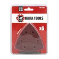Zestaw papierów ściernych Haka Tools 3 1/2"/93mm