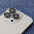 Zestaw szkieł na aparat do Samsung Galaxy S24 Plus czarna ramka (3 sztuki)