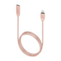 Kabel Beeyo Zinc USB iPhone lightning różowo-złoty