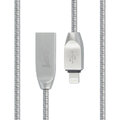 Kabel Beeyo Zinc USB iPhone lightning srebrny