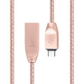 Kabel Beeyo Zinc Micro USB różowo-złoty