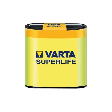 Bateria cynkowo-węglowa 3R12 - płaska VARTA Superlife (folia)