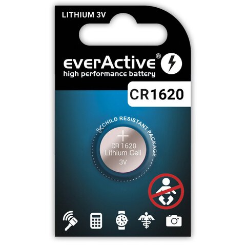 Bateria litowa CR1620 everActive