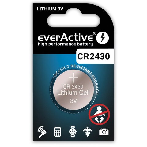 Bateria litowa CR2430 everActive