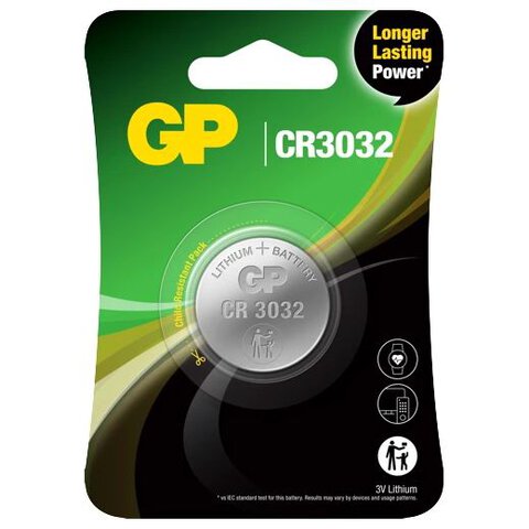 1 x bateria litowa mini GP CR3032