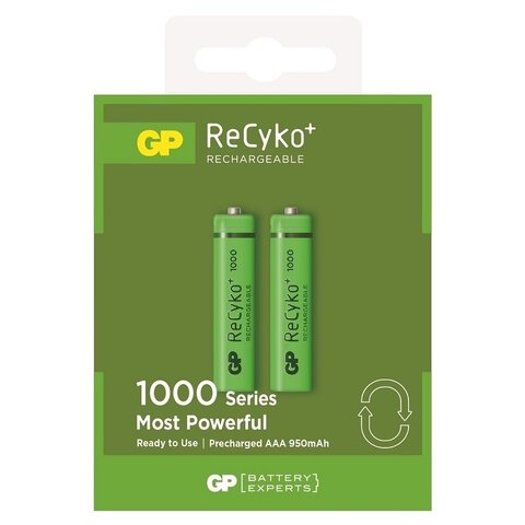 Akumulatorki R03/AAA GP ReCyko+ 1000 Series 950mAh