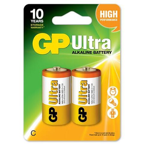 Baterie alkaliczne GP Ultra Alkaline LR14 / C