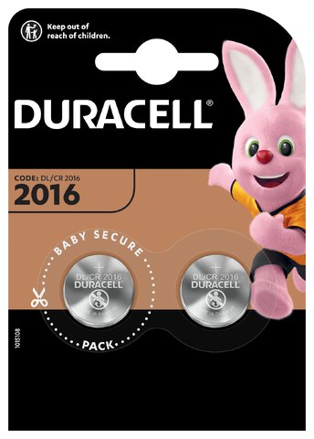 Baterie litowe mini Duracell CR2016 DL2016 ECR2016