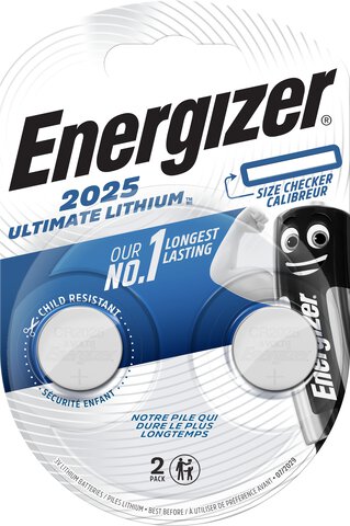 Baterie litowe Energizer Ultimate Lithium CR2025