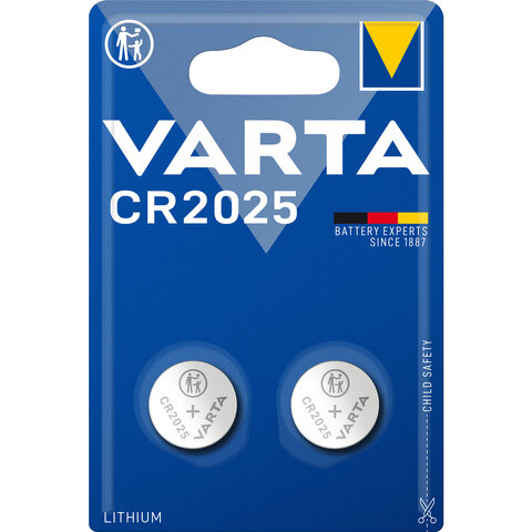 Bateria litowa Varta CR2025 (2 sztuki)