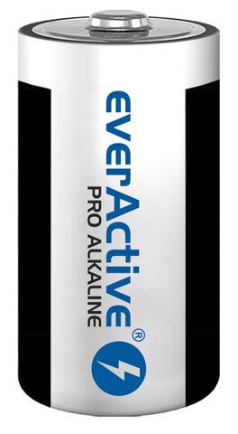 Baterie alkaliczne LR20 D everActive Pro Alkaline - 10 sztuk