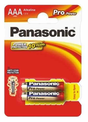 Baterie Panasonic Alkaline PRO Power LR03 / AAA