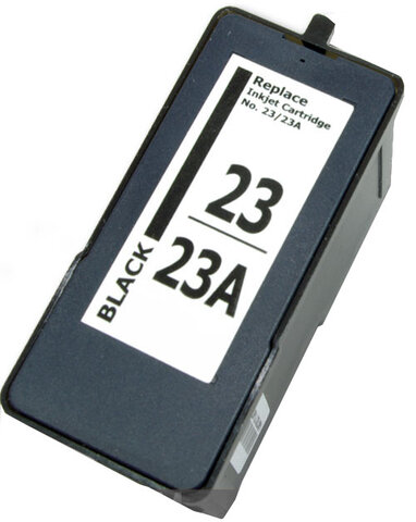 Tusz Lexmark 23 Black 26,5 ml (18C1523E﻿) Z1400 Z1450 Z1410 Z1420 X4530 X4500 X4550 X3530 X3550 X5075