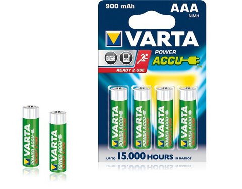 Akumulatorki Varta Ready2use R03 AAA Ni-MH 900mAh